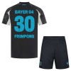 Officiële Voetbalshirt + Korte Broek Bayer 04 Leverkusen Jeremie Frimpong 30 Derde 2024-25 - Kids